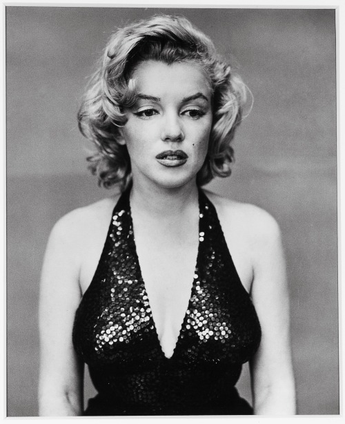 What happened to our favorite perky blonde?  When he saw Marilyn Monroe was exhausted after a day of shooting at the studio, Richard Avedon immediately rushed over and shot a Marilyn the public had never seen.